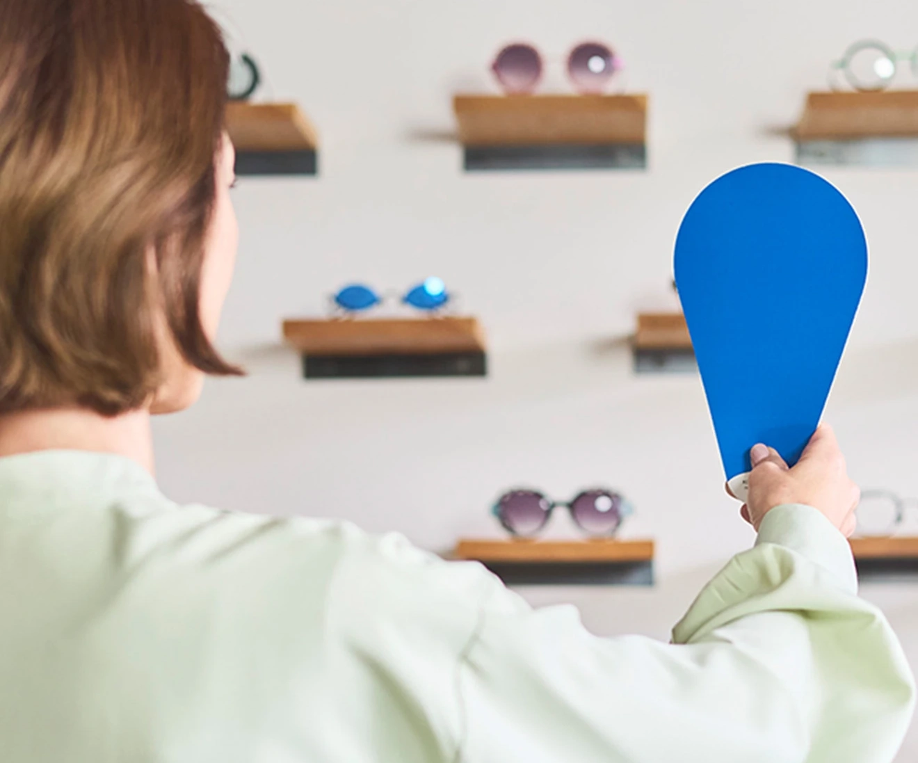 フィジカルサポートカラーの測定